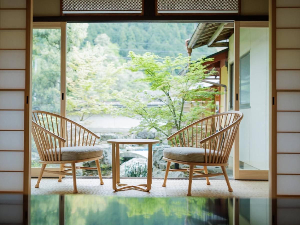 Ryokan Kigusuriya Nantan Bagian luar foto